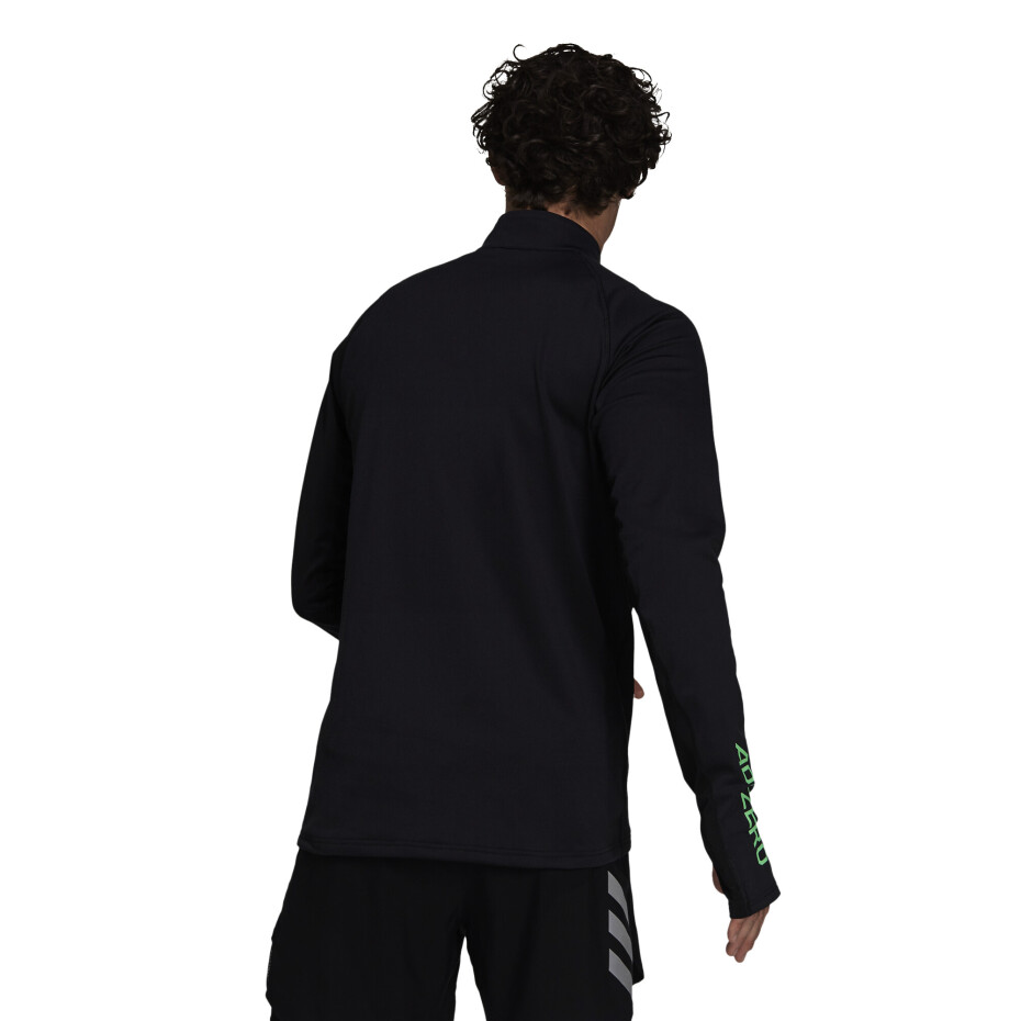 adidas triko s dlouhým rukávem ADIZERO 1/2 ZIP gt9736 - main (1)