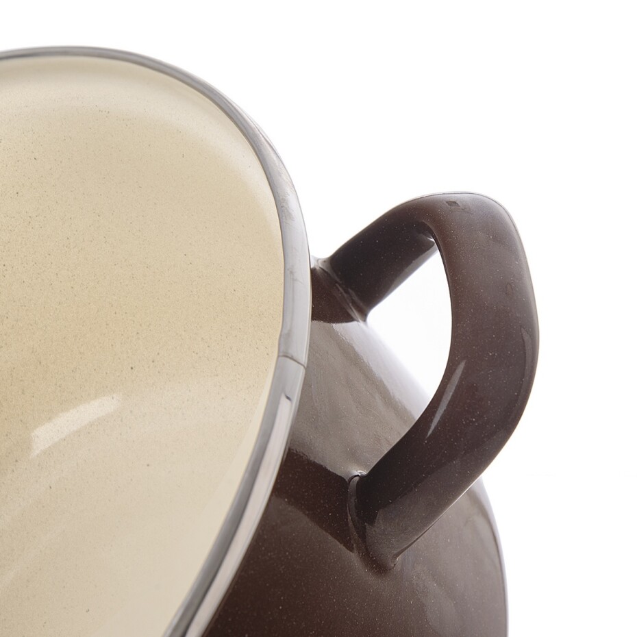 Orion Smaltovaný hrnec s lemem Brown, 3 l, 3 l - main (3)