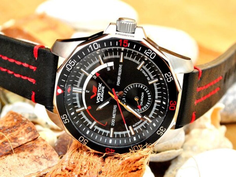 Vostok Europe N-1 Rocket Automatic Power Reserve NE57-225A563 - Ocelový řemínek  - main (9)