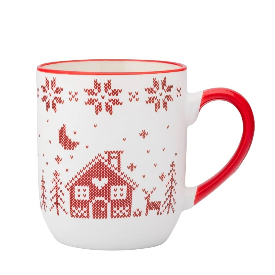 Altom Porcelánový hrnek Grenlandia 450 ml, červená - main (0)