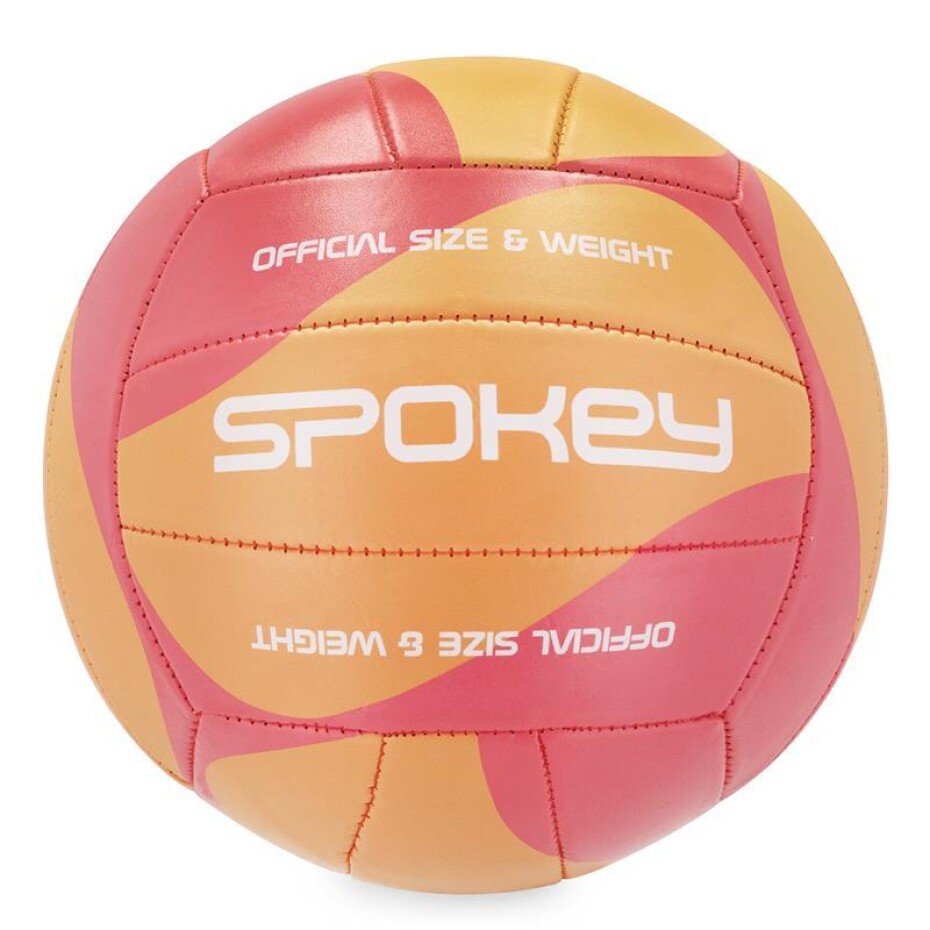 Spokey BULLET Volejbalový míč, vel. 5, oranžovo-červený - main (0)