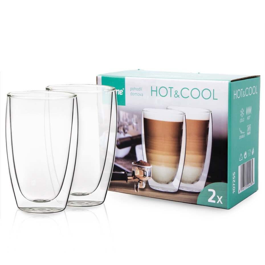 4Home Termo sklenice na latté Hot&Cool 410 ml, 2 ks - main (6)