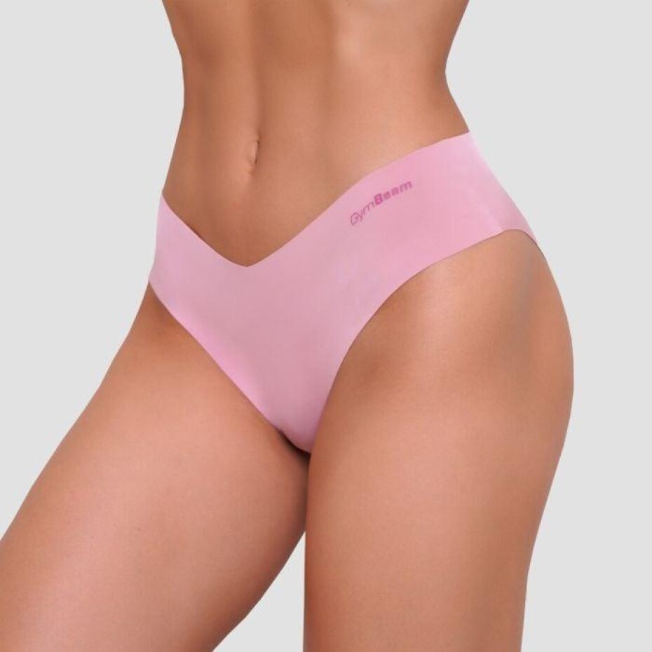 GymBeam Bezešvé kalhotky Classic 3Pack Dusty Rose - main (0)
