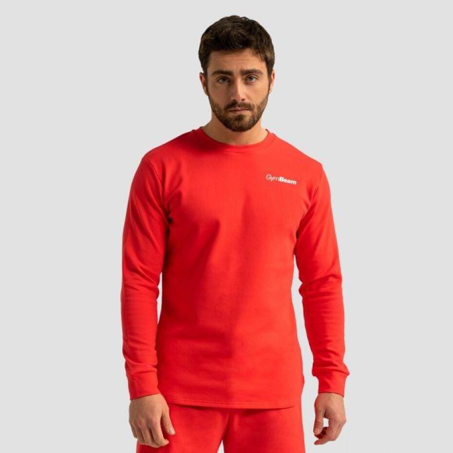 GymBeam Mikina Limitless Hot Red - main (0)