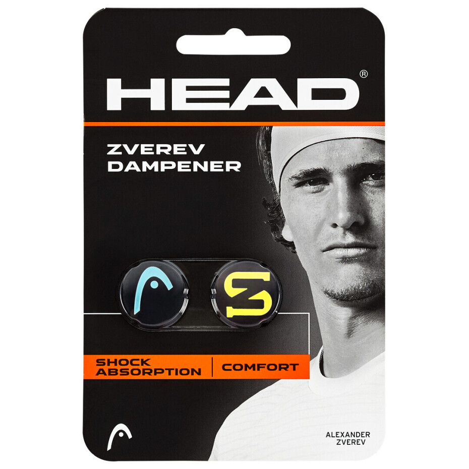 Vibrastop Head  Zverev Dampener Blue/Yellow - main (0)