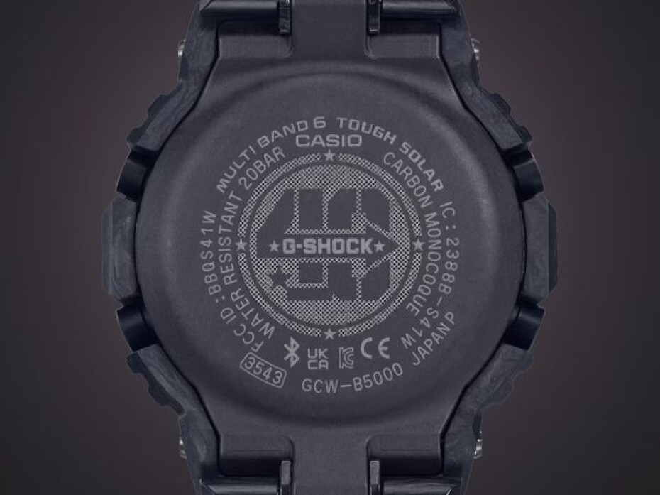 Casio G-Shock GCW-B5000UN-1ER Carbon 40th Anniversary Limited Edition - main (12)