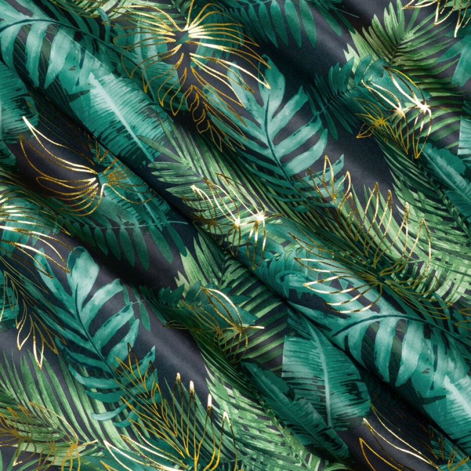 ArtFir Zatemňovací závěs DAVOS K | černá/zelená 140 x 250 cm - main (6)