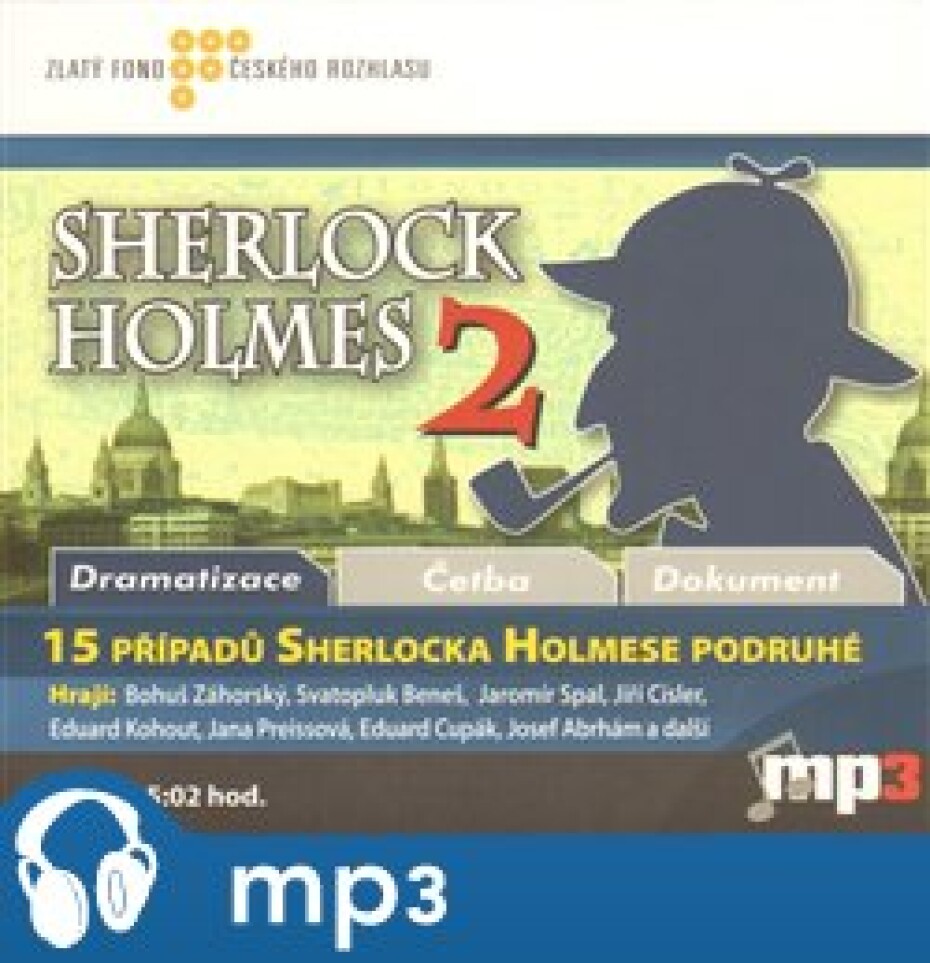15 případů Sherlocka Holmese podruhé, mp3 - Arthur Conan Doyle - main (0)