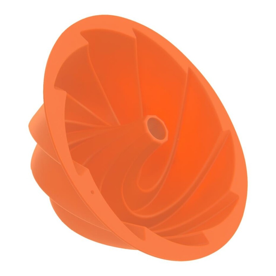 Orion Forma silikon BÁBOVKA FLOWER ORANŽOVÁ  - main (1)