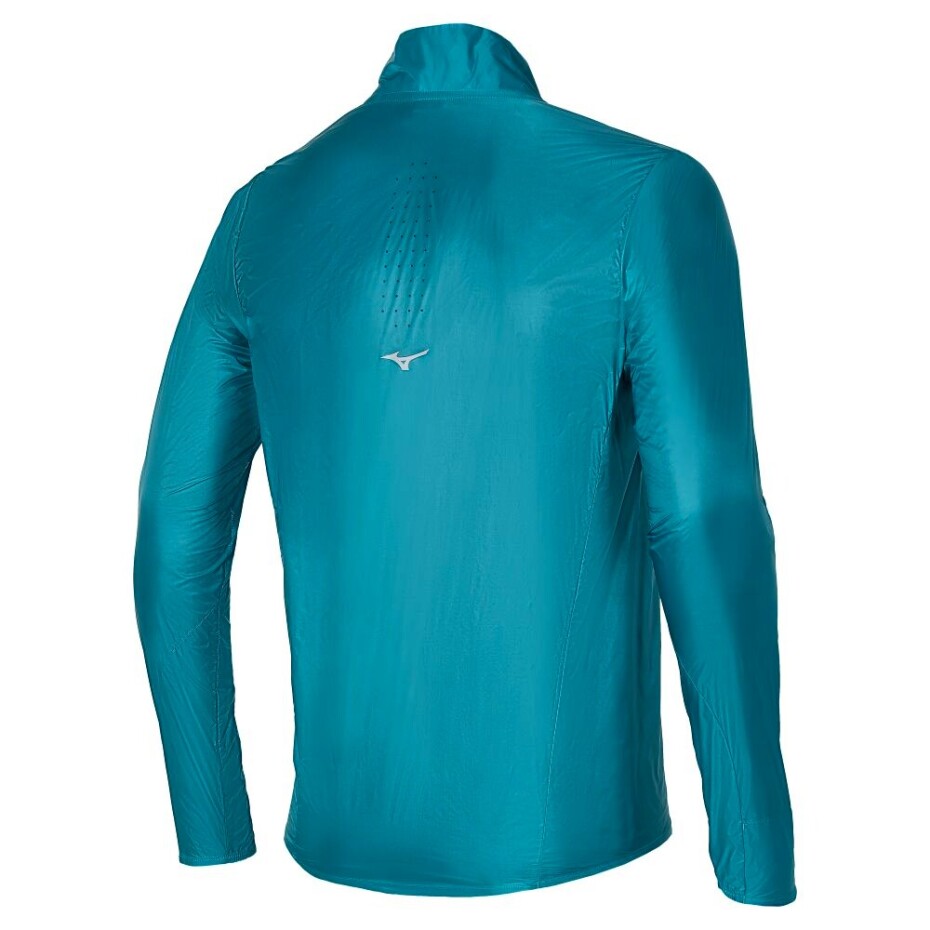 Pánská bunda Mizuno  Aero Jacket Algiers Blue L - main (1)