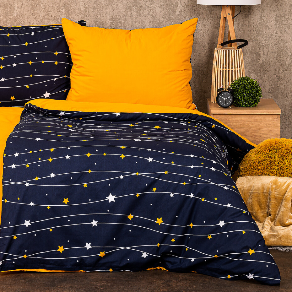 4Home Bavlněné povlečení Night sky, 140 x 220 cm, 70 x 90 cm - main (1)