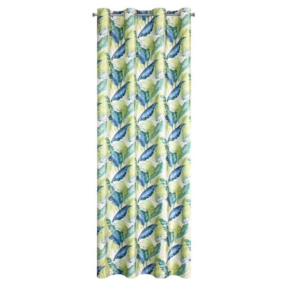 ArtFir Závěs BONNIE K | zelená/modrá 140 x 250 cm - main (2)