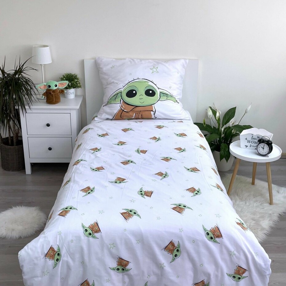Jerry Fabrics Bavlněné povlečení Star Wars Baby Yoda, 140 x 200 cm, 70 x 90 cm - main (4)
