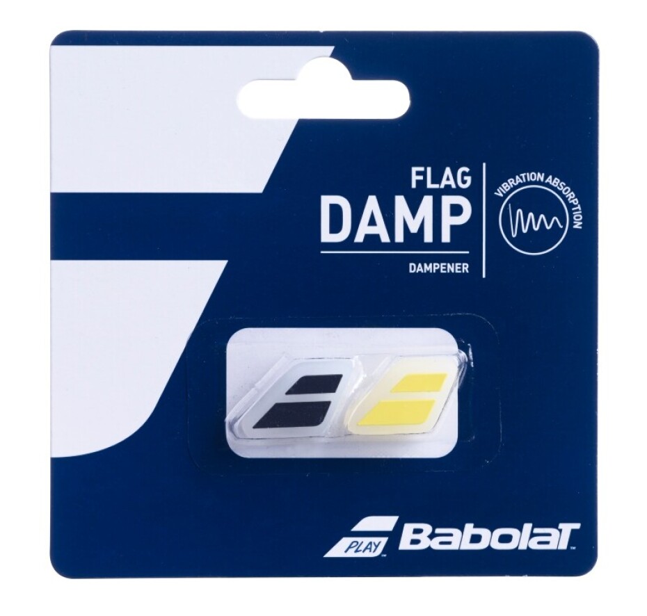 Vibrastop Babolat  Flag Damp žluto-černá - main (0)