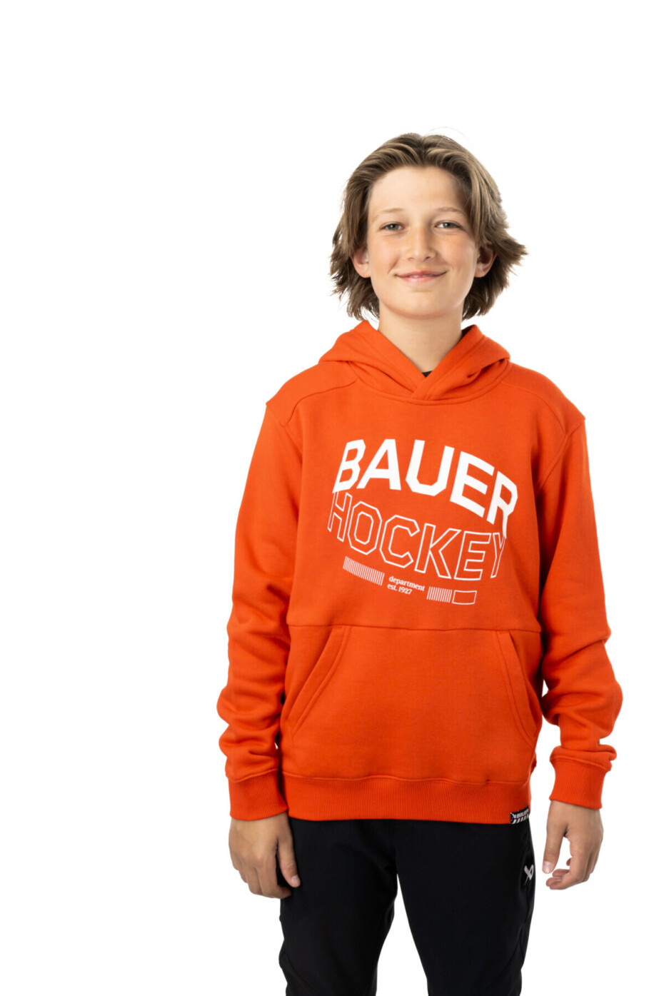 Dětská mikina Bauer  Ultimate Hoodie Red L - main (0)