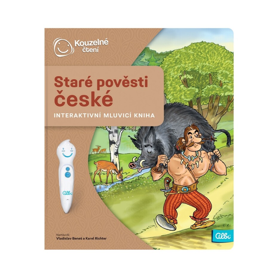 Kouzelné čtení Kniha Staré pověsti české - main (1)