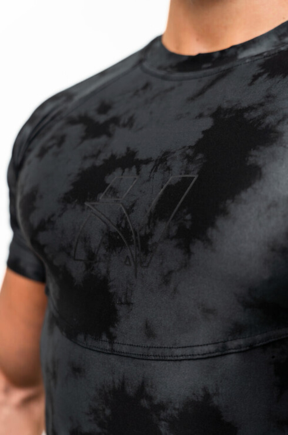 Nebbia Performance kompresní Camouflage tričko Function 340 černá - main (3)