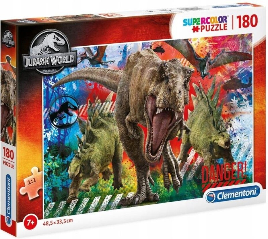 Clementoni Puzzle - Jurassic world 180 dílků - Comansi - main (0)