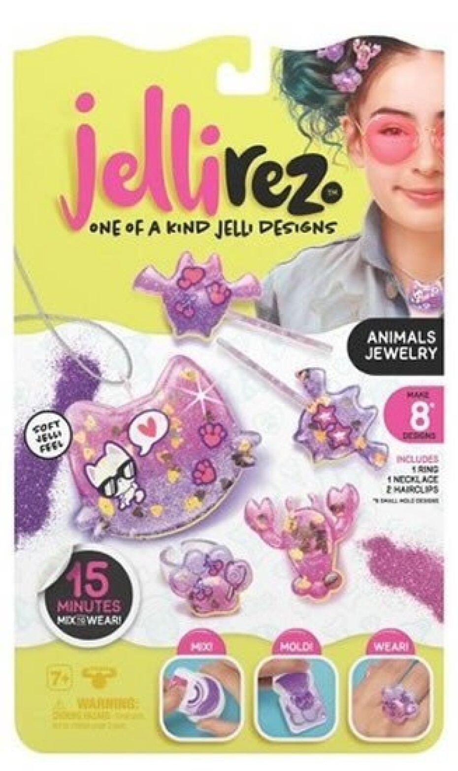 Jelli Rez - základní set pro výrobu bižuterie/Zvířátka - main (0)