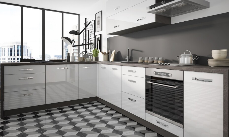 ArtExt Kuchyňská skříňka spodní ESSEN | D2A 90 Barva korpusu: Grey - main (3)