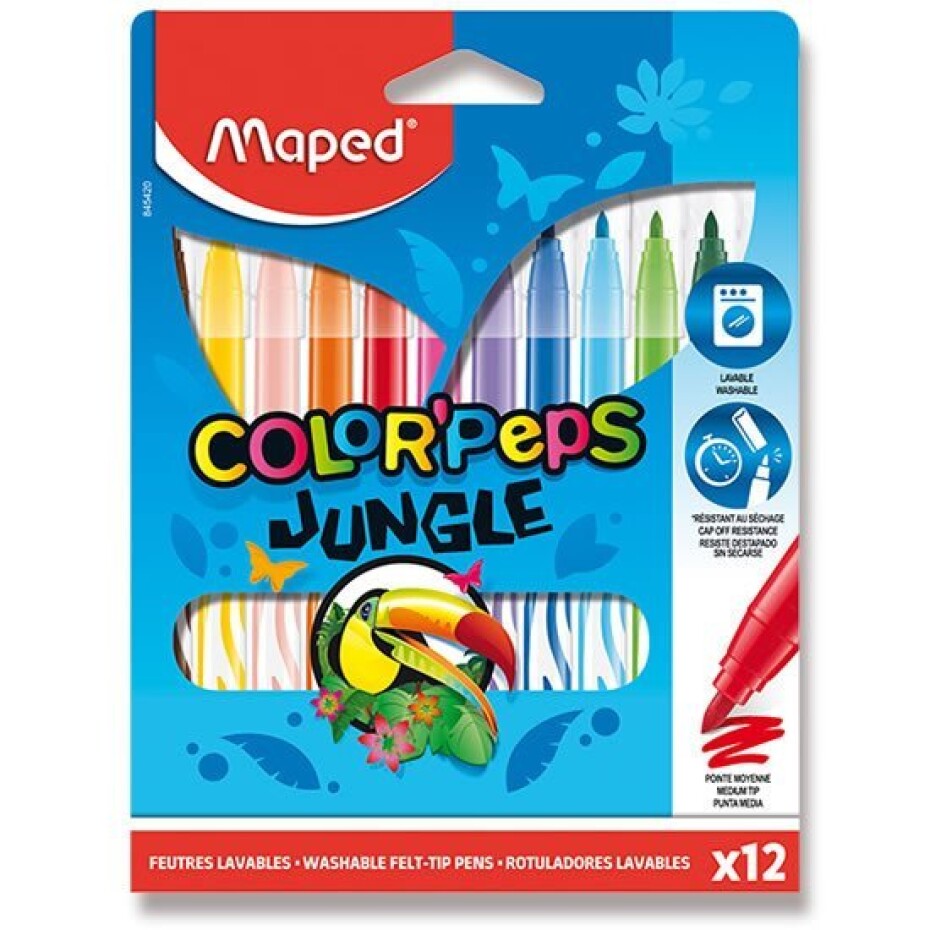 Maped - Fixy Color´Peps Jungle 12 barev - main (0)