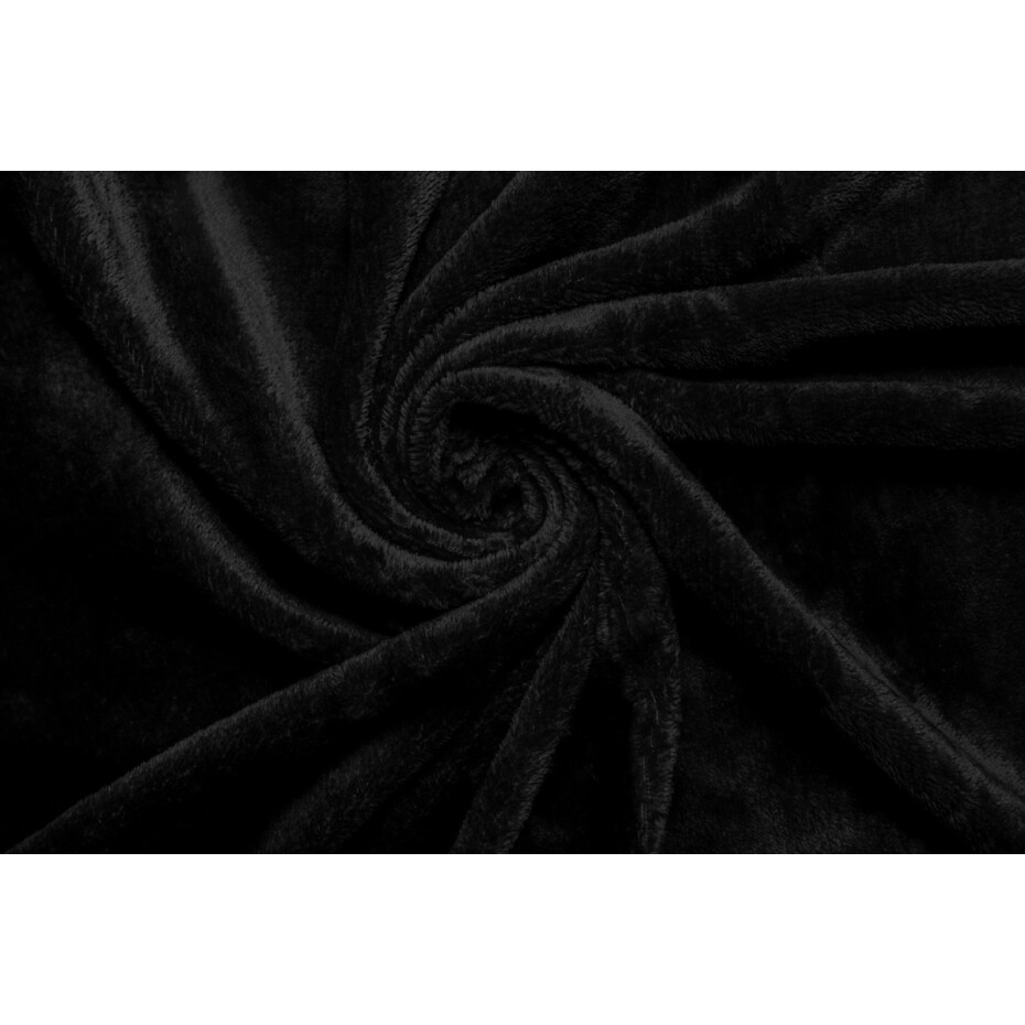 Jahu Prostěradlo Mikroplyš černá, 90 x 200 cm - main (1)