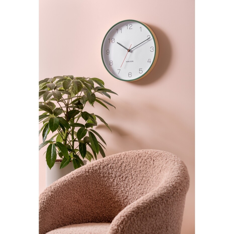 Karlsson 5926GR designové nástěnné hodiny 40 cm - main (1)