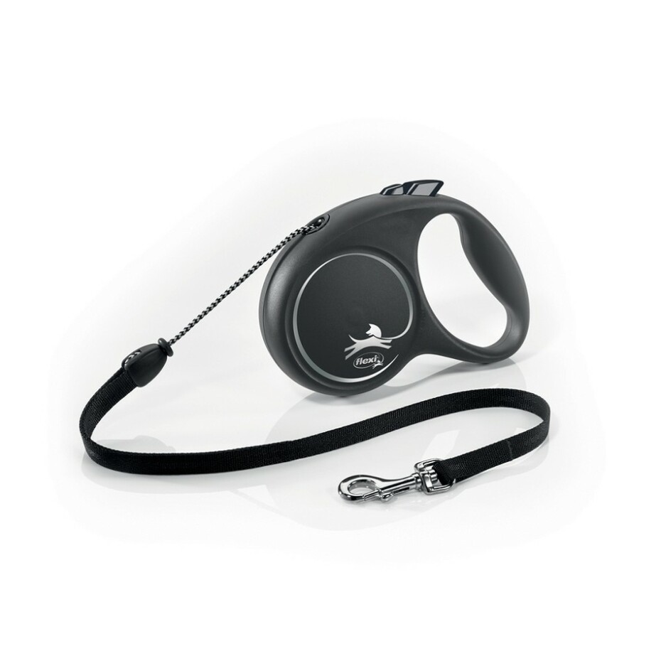 flexi Black Design M lanko 5m/20kg černá - main (0)