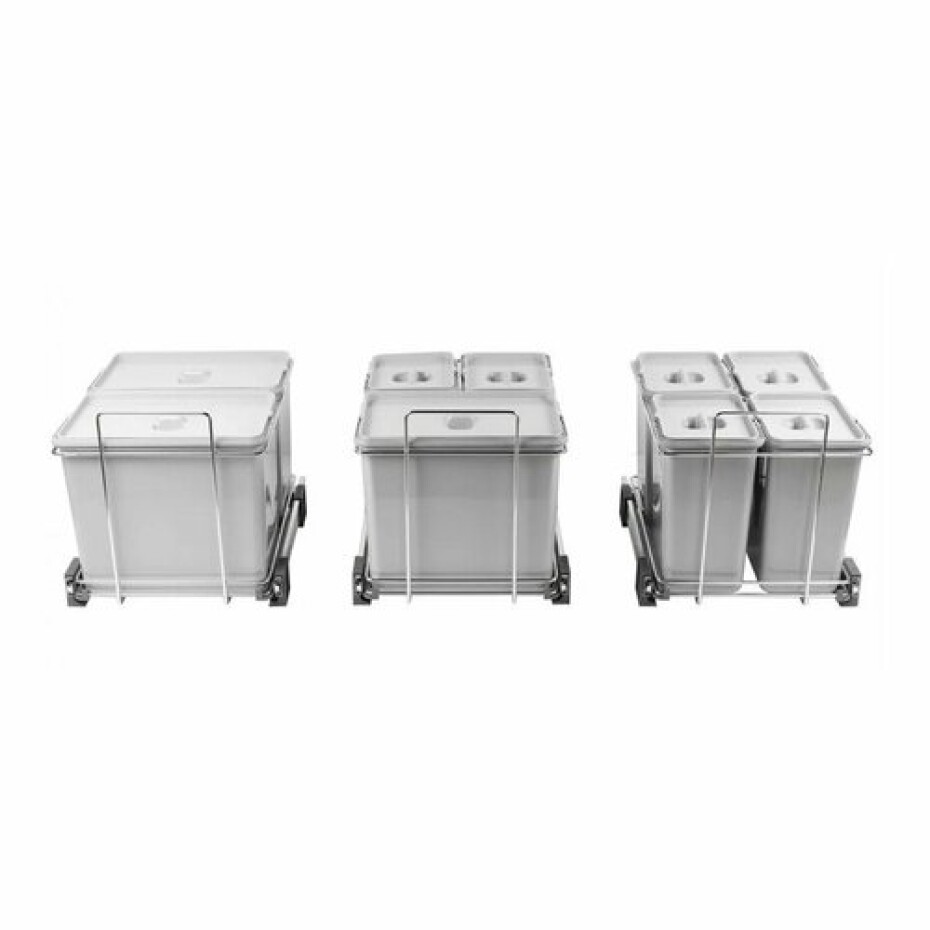 Elletipi Vestavný odpadkový koš ECOFIL, 24 + 24 l - main (4)