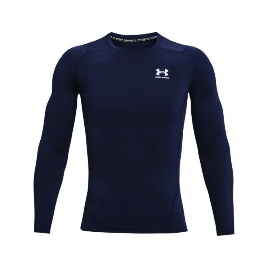 Under Armour UA HG Armour Comp LS triko Modrá pánské - main (0)