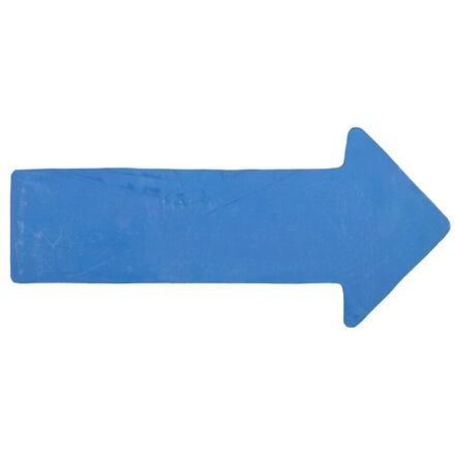 Merco Arrow značka na podlahu modrá - main (0)