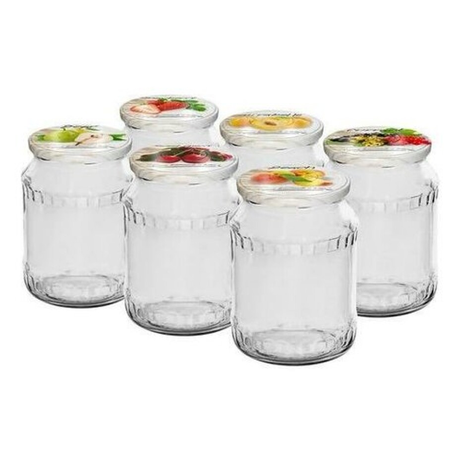 Browin Sada zavařovacích sklenic s víčkem Twist 720 ml, 6 ks - main (0)