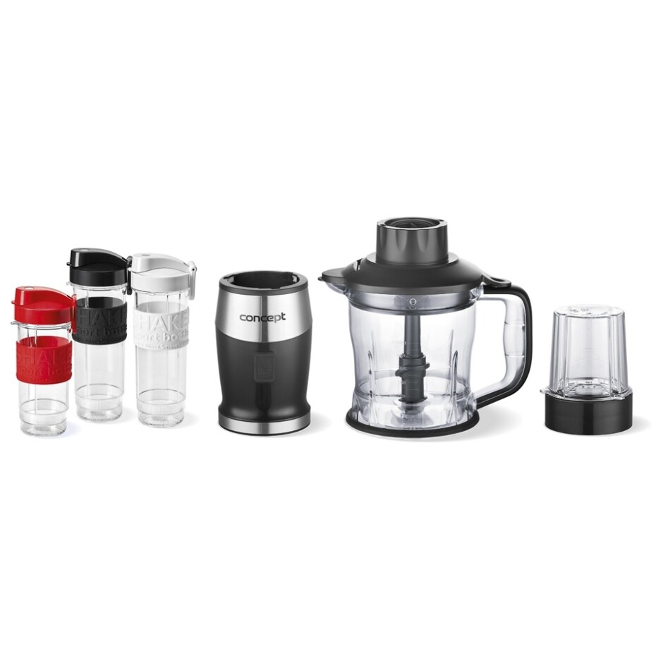 Concept SM3390 Fresh&Nutri multifunkční mixér, 700 W + láhve 2 x 570 ml + 400 ml, černá - main (1)
