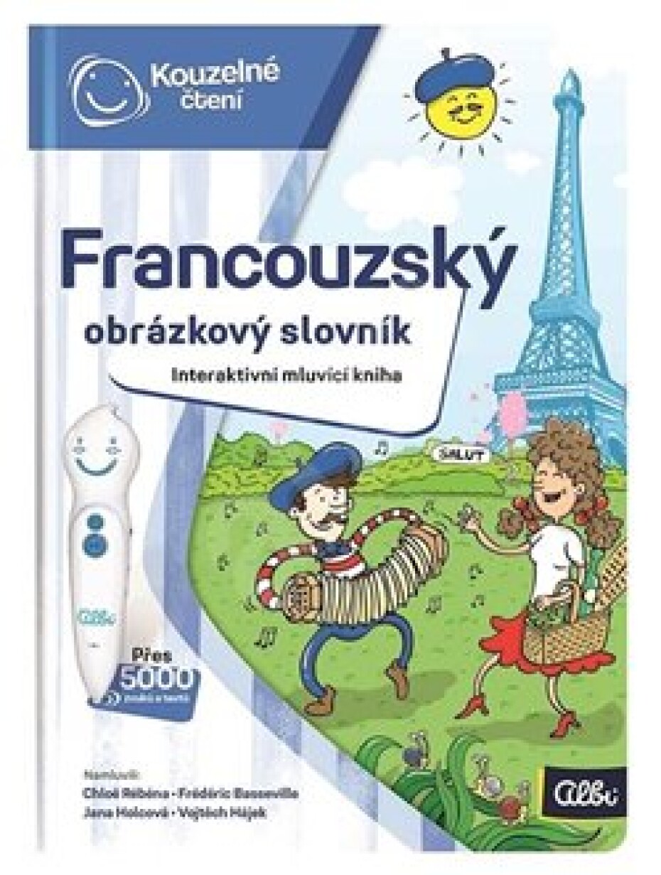 Albi Kouzelné čtení Kniha Francouzský obrázkový slovník - main (0)