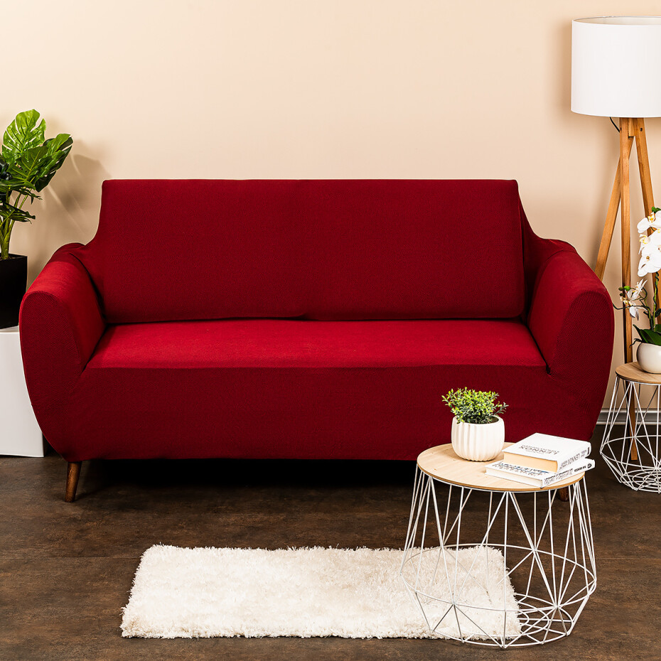 4Home Multielastický potah na dvojkřeslo Comfort bordó, 140 - 180 cm - main (0)