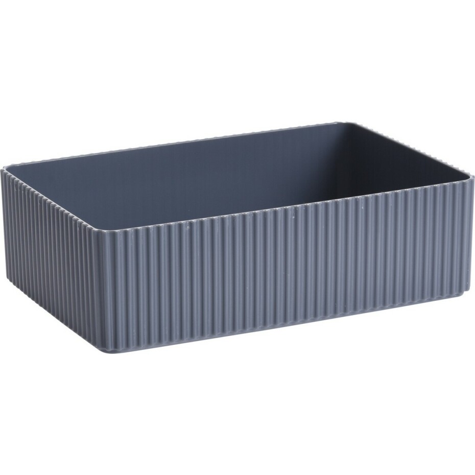 Kosmetický organizér Stripe šedá, 21 x 6 x 14 cm - main (0)