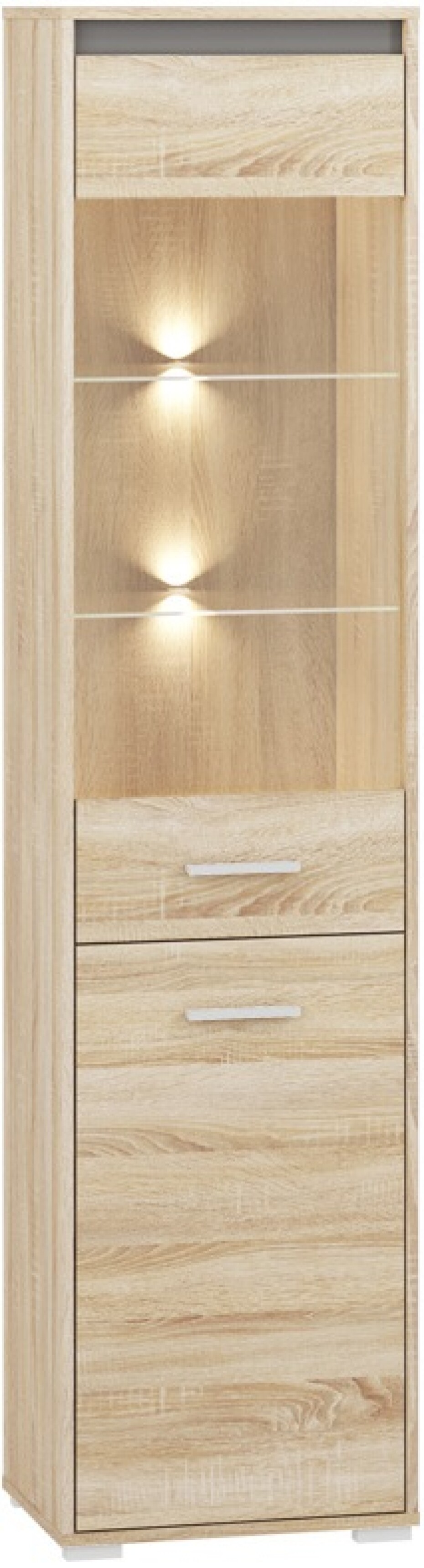 ArtMLM Vitrína JOE 05 s LED osvětlením - main (1)