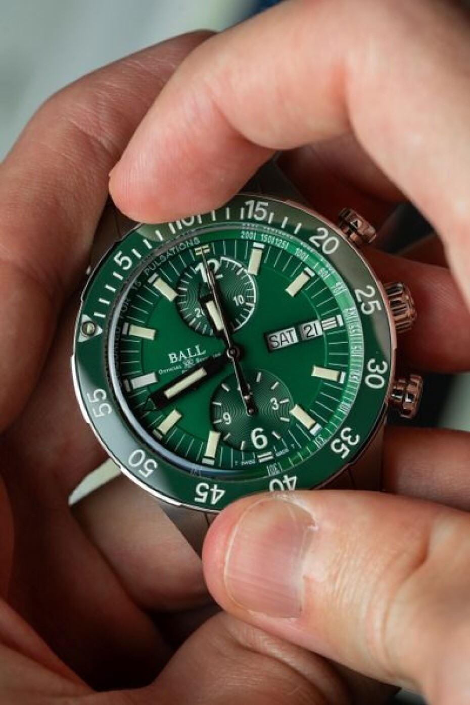 Ball Roadmaster Rescue Chronograph (41mm) Limited Edition DC3030C-S2-GR - main (5)