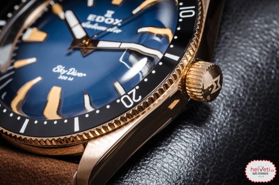EDOX Skydiver Date Automatic 80126-BRN-BUIDR Limited Edition - main (7)