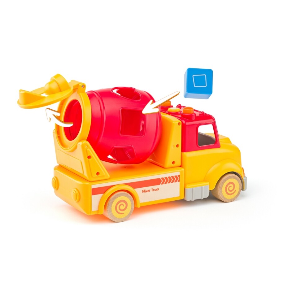 Woody Auto míchačka se zvuky a světlem - main (2)