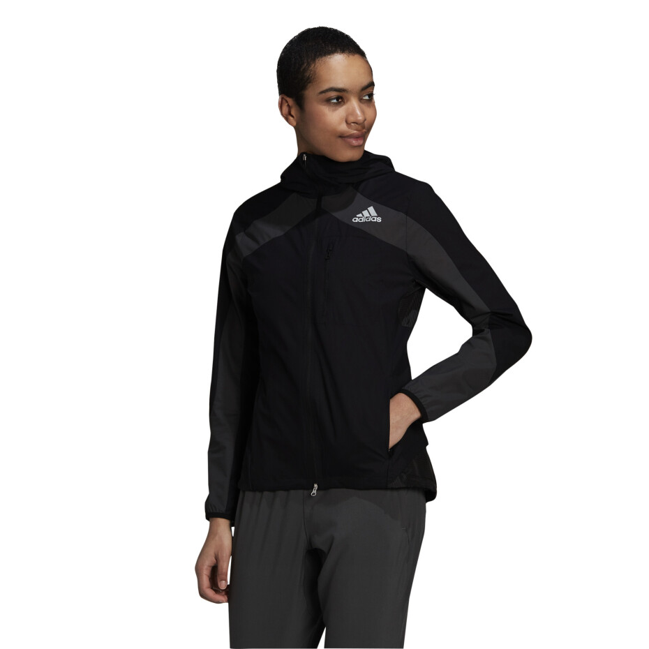 Dámská bunda adidas  Adizero Marathon Black M - main (0)