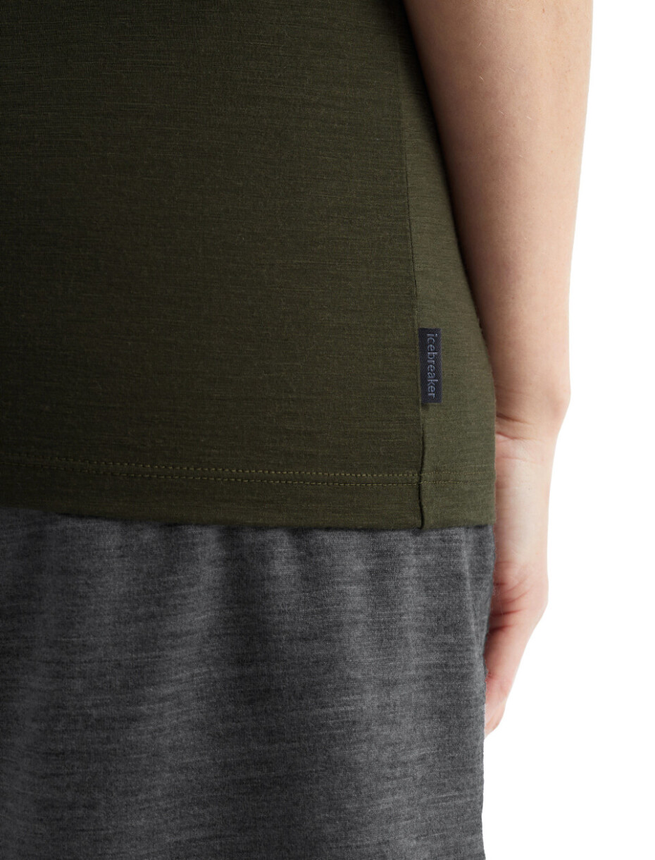 ICEBREAKER Wmns Tech Lite II SS Tee Trailhead Loden - main (4)