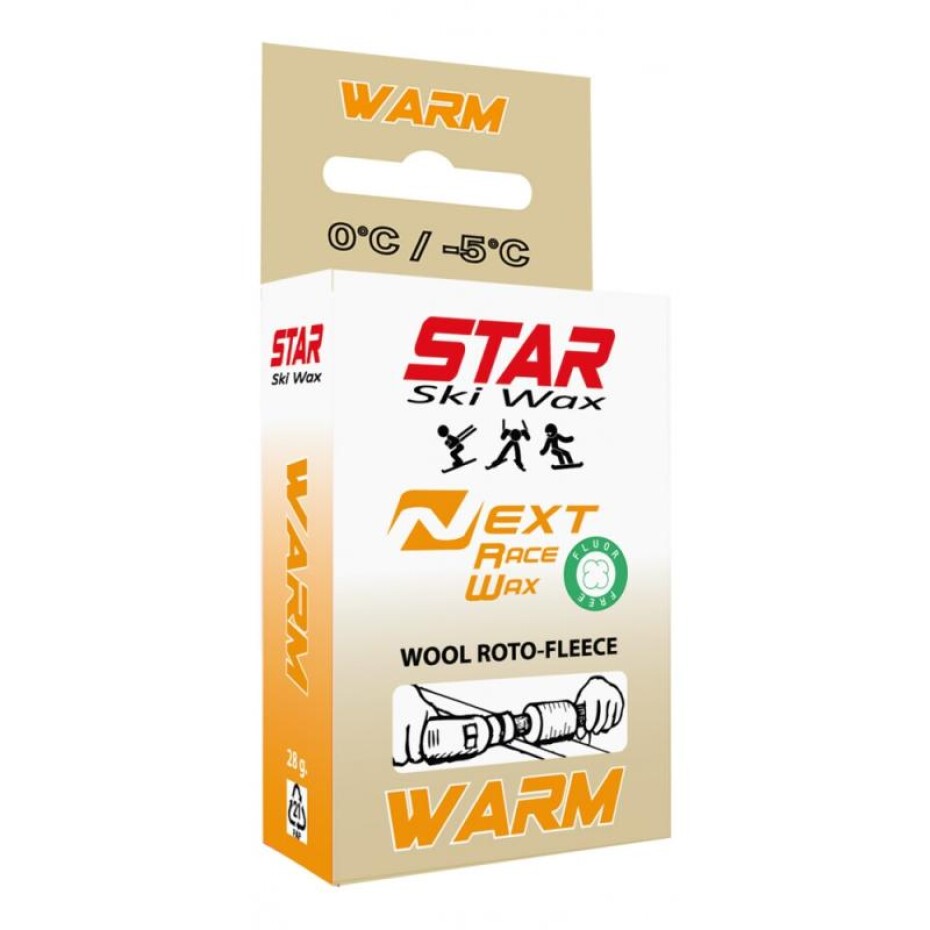 Star Ski Wax Next Block Race Wax warm 28g - main (0)