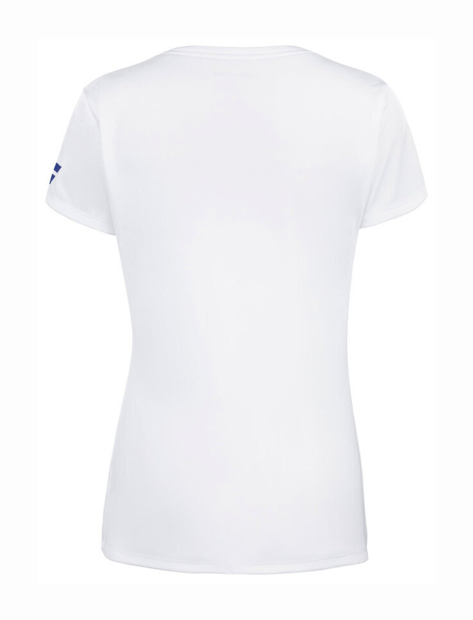 Dámské tričko Babolat  Play Cap Sleeve Top Women White/White L - main (2)