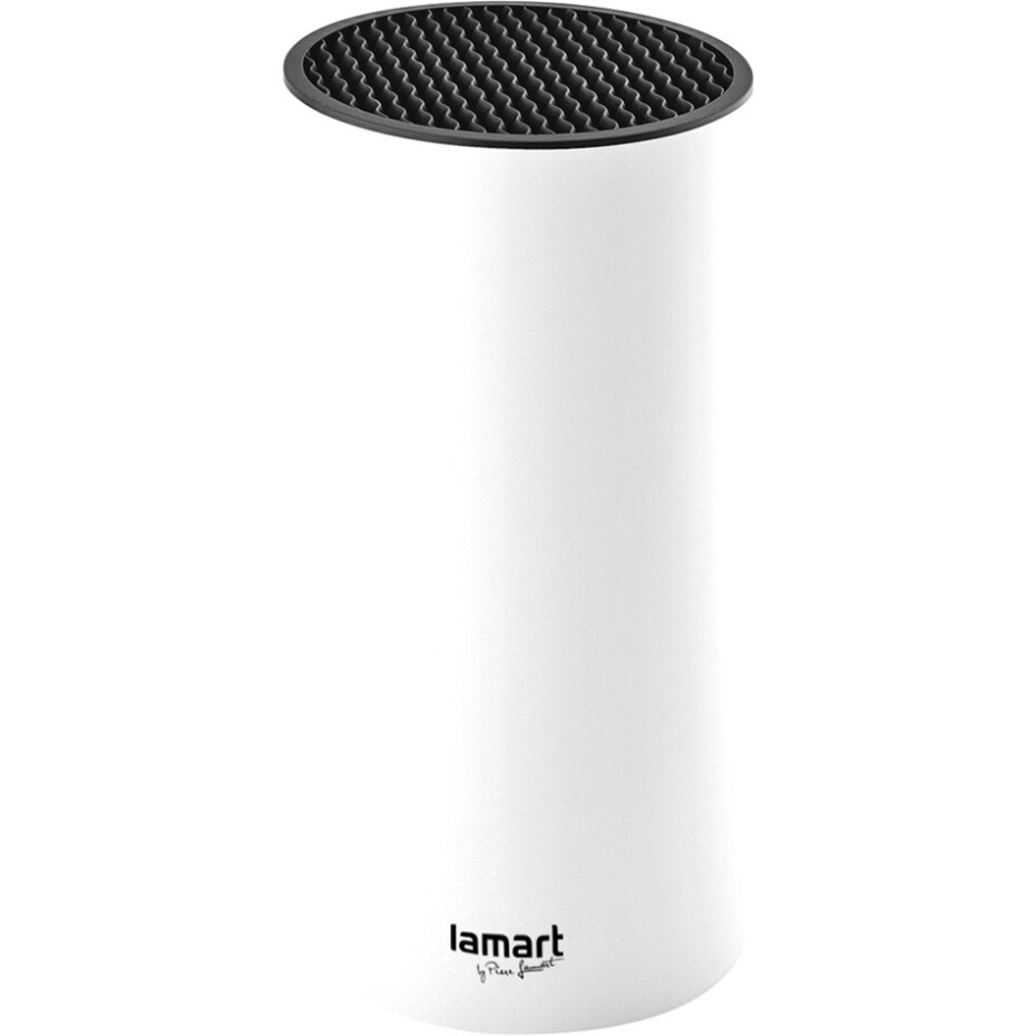 Lamart LT2082 blok na nože 22,5 cm, bílá - main (0)