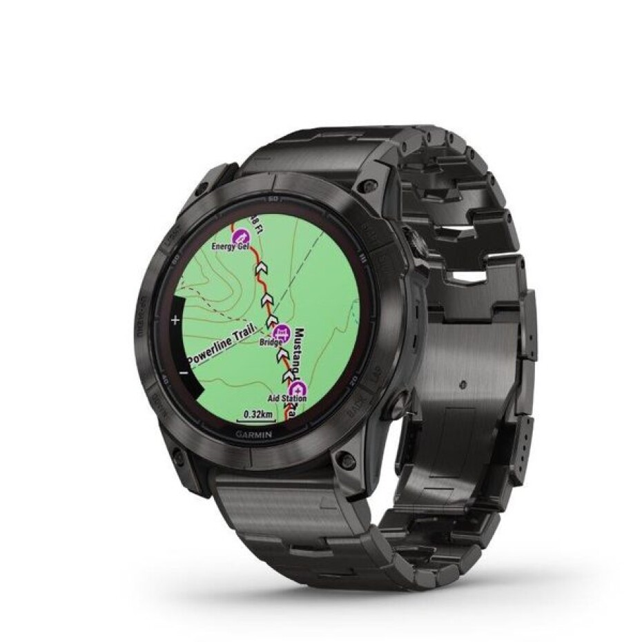 Garmin Fēnix 7X Pro Sapphire Solar Edition Carbon Gray DLC Titanium s titanovým náramkem Vented - 010-02778-30 - main (3)