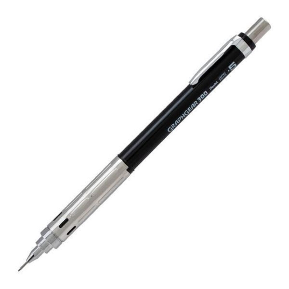 Mikrotužka Pentel GraphGear PG315 - černá 0,5mm - main (0)
