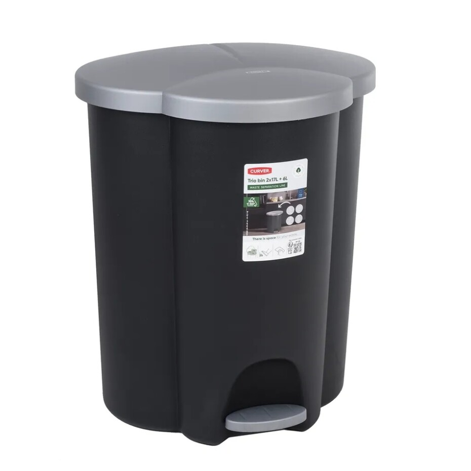 Curver Pedálový odpadkový koš na tříděný odpad, 40 l - main (0)