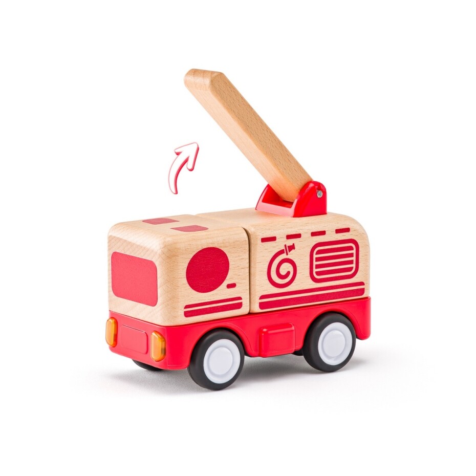 Woody Auto hasič se zvuky a světlem, setrvačník - main (2)