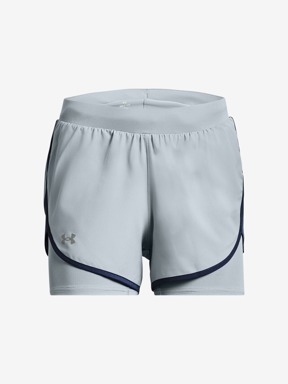Under Armour FLY BY ELITE 2-IN-1 SHORT W 1369768-465 modré - main (5)
